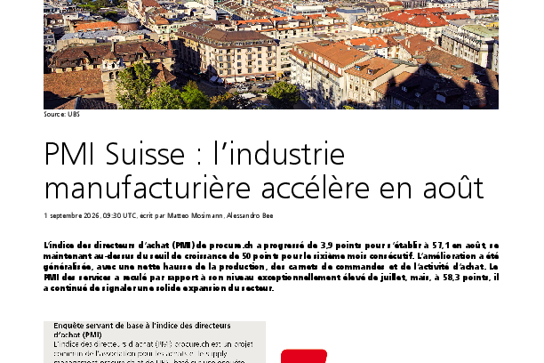 PMI Août 2026