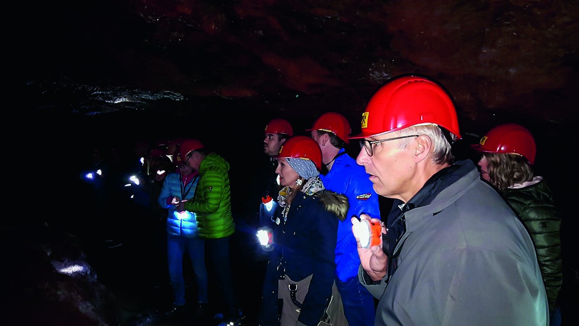 Procure Swiss Magazin Artikel Geselliger Herbstanlass im Gonzen-Bergwerk