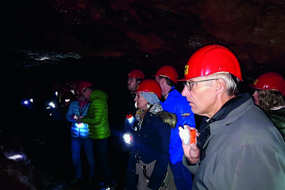 Procure Swiss Magazin Artikel Geselliger Herbstanlass im Gonzen-Bergwerk