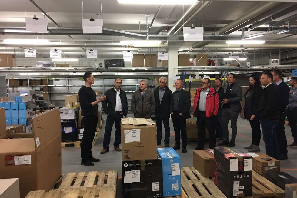 Procure Swiss Magazin Artikel Betriebsbesichtigung ALSO Schweiz AG, Emmen